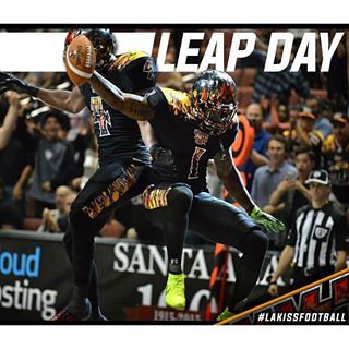 We may be getting one more day of February, but it's also one day closer to our season opener on April 2nd! #HappyLeapDay #LAKISSFOOTBALL #WEAREONE