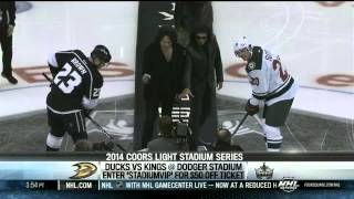 KISS - Puck Drop at LA Kings Game